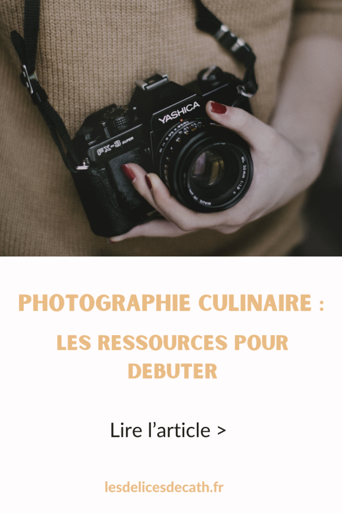 photo culinaire formation