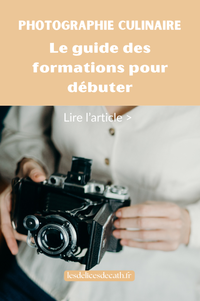 photographie culinaire formation